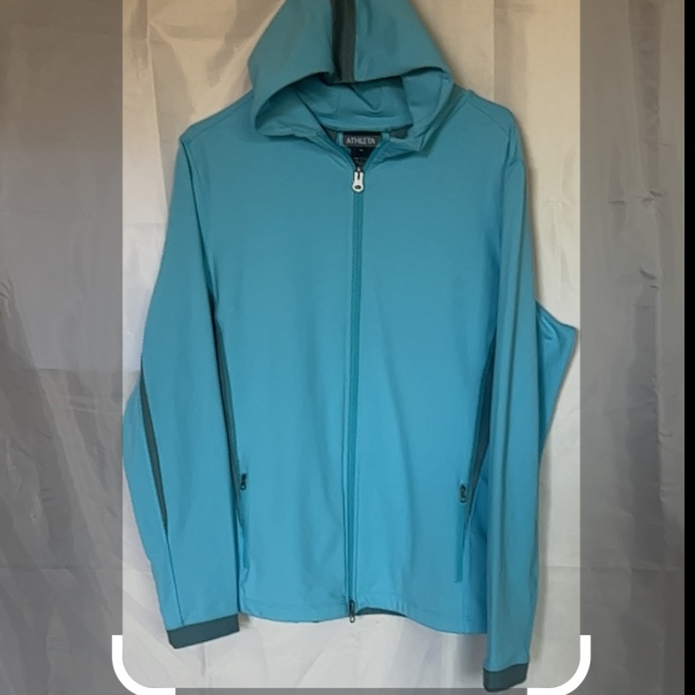 Athleta full zip hooded jacket XL jacket